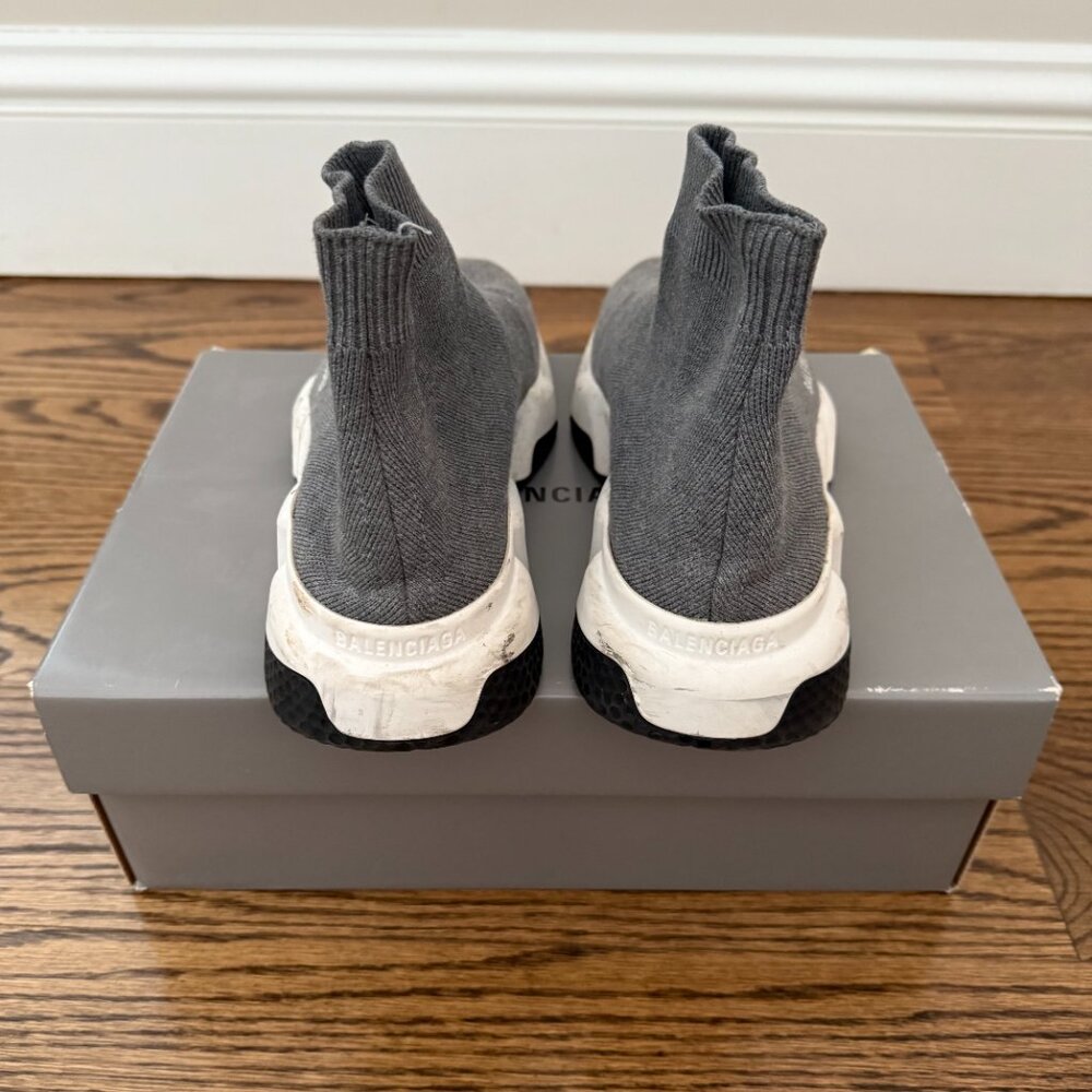 Balenciaga Speed Trainer Grey Size 38 - Picture 3 of 5